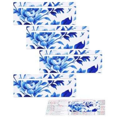 Imagem de Adkoat® 4PCS Mahjong Line Finder: Mah Jongg Accessories and Gifts - Mahj Card Line Maker Reader Tracker - ADHD Dyslexia Overlays Guided Reading Ruler Tool - American Majong Beginner Seniors Must Have