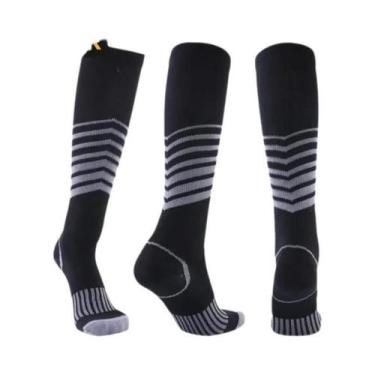 Imagem de Meias De Compressão Para Corrida Masculinas 20-30mmHg Meias Esportivas