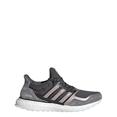 Imagem de adidas Originals tênis de corrida masculino Ultraboost, Cinza seis/cinza vapor metálico/preto, 9