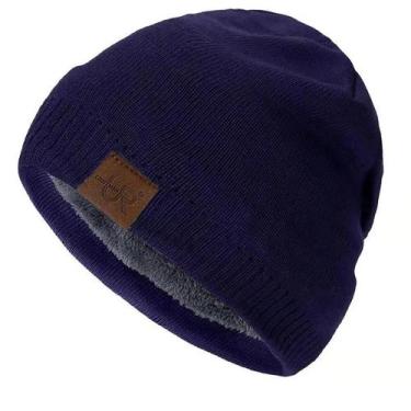 Imagem de Touca Boina Gorro Masculina Forrada Lã Inverno Frio Unissex - Modas Fa