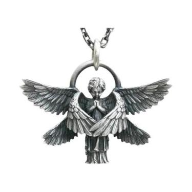 Imagem de Colar Com Pingente De Menina Mecha Em Prata Para Homens E Mulheres, Jo