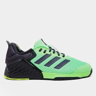 Imagem de Tênis Adidas Dropset 3, Verde limão, Preto, 40