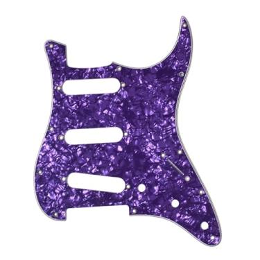 Imagem de MotiveTech Protetor de para Guitarra, Acessório para Instrumento Musical, Leve E a Arranhões, Roxo, Frente