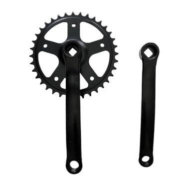 Imagem de IEUDNS Pedivela de 36 dentes para bicicleta, peça de reposição profissional de alto desempenho, universal, para bicicletas de velocidade única.