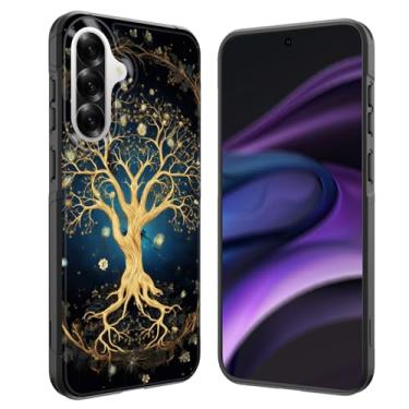 Imagem de GFEWYTJYJ Capa para Galaxy A17 5G, [proteção contra quedas de grau militar] Capa de telefone antiderrapante resistente à prova de choque para Samsung Galaxy A17 5G 6,7 polegadas 2025, árvore da vida