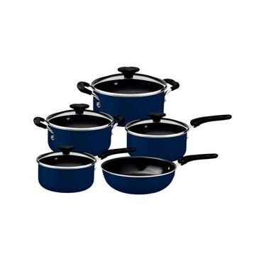 Imagem de Conjunto de Panelas em Alumínio 05 Peças Tunis - Tramontina