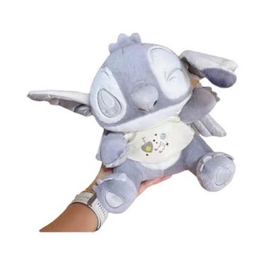 Imagem de Boneco De Pelúcia Prateado Disney Stitch, Brinquedo Fofo, Ornamento De