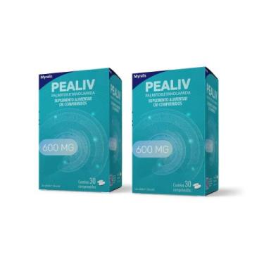 Imagem de Kit Pealiv 600mg C/30 cpr. C/2 un. - Myralis