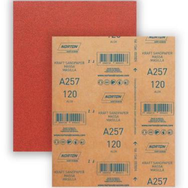 Imagem de Folha de lixa para massa 225 x 275 mm - A257 - Norton