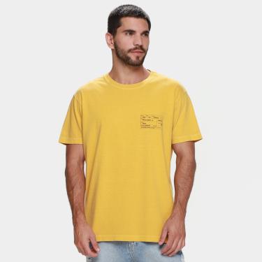 Imagem de Camiseta Osklen Stone Carimbo Masculina-Masculino