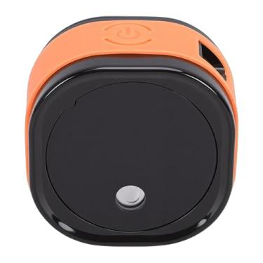 Imagem de Yosoo Eliminação Estática do Atomizador de Grãos de café, Base Magnética Recarregável USB, Estação de Trabalho de Limpeza de Capa de Silicone para Moedor de café, Geladeira (Preta)