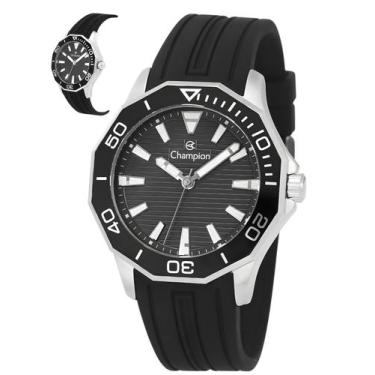 Imagem de Relogio de Pulso Masculino Champion Pulseira Silicone 45MM