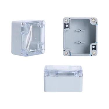 Imagem de Caixa De Projeto Eletrônico Transparente De Plástico À Prova d'Água IP