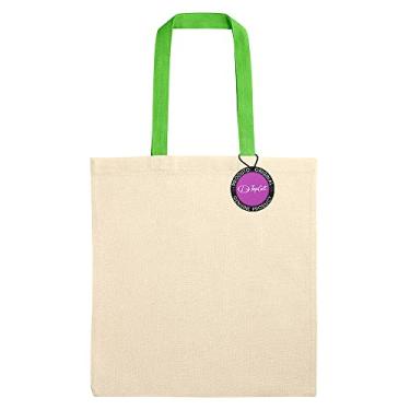 Imagem de Sacola Ecobag em Algodão 37x41cm Udine TopGet (Verde)
