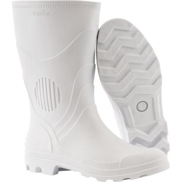 Imagem de Bota pvc 45 cano médio com forro branco ca3151 - Vonder