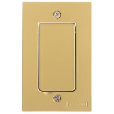 Imagem de Tampa 1 Posto 4x2 Para Piso Tramontina Modular Dourada