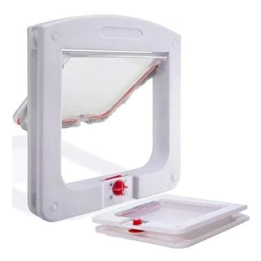 Imagem de Passagem Para Cães E Gatos Porta Pet Door Até 7kg - Mamma Malu Utilida