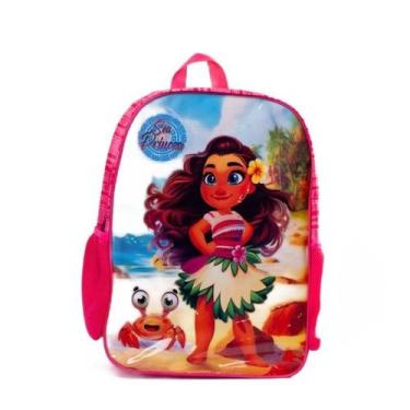 Imagem de Mochila Infantil De Costas Princesinha Do Mar 13 Litros - First