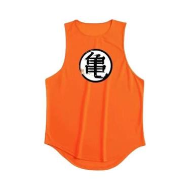 Imagem de Camiseta Masculina De Verão Para Corrida, Regata Para Academia, Anime,