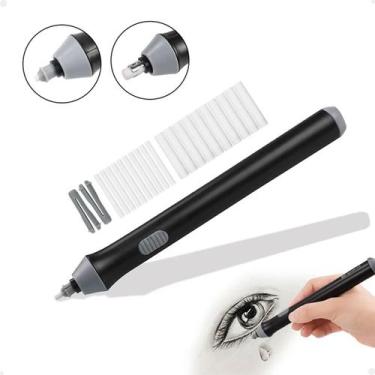 Imagem de Borracha Elétrica Profissional Lorben Desenho Arte Escola com 20 Recar