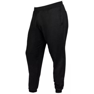 Imagem de Calça Moletom Relaxado Masculina Modelo Jogger Com Bolsos Estilo Casual Basico de Extremo Conforto-Masculino