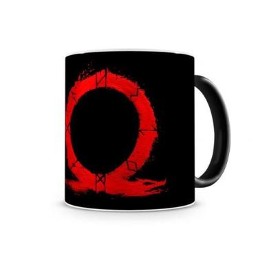 Imagem de Caneca Mágica God Of War Logo Vermelho - Starnerd