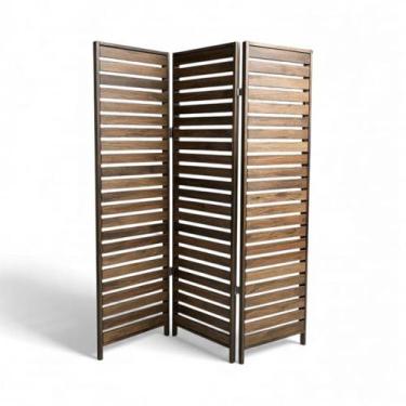 Imagem de Biombo Versati 3 Folhas Rustic - Yescasa