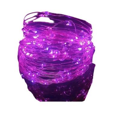 Imagem de Luzes De Cordão LED 3M 2M Com Fio De Cobre Prateado, Luzes De Fada Par