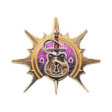 Imagem de Broche De Metal Unissex Baldur's Gate 3 Para Cosplay: Acessório De Lap