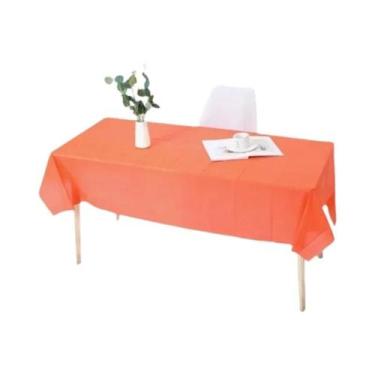 Imagem de Toalha De Mesa Plástica Reutilizável 137x183cm Livre De BPA Para Janta