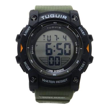 Imagem de Relógio Masculino Tuguir Digital TG30455 Preto e Verde