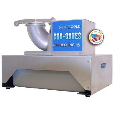 Imagem de Máquina de Raspadinha e Potente Produz até 226kg, h 790W, Aço Inoxidável, 110v, PARAGON, Prateado