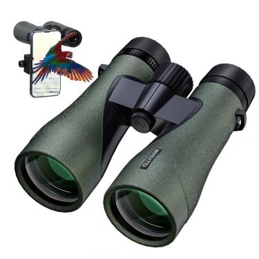 Imagem de Binóculos 12x50 À prova d e Adaptador de Telefone, Visão 1000 Metros, Cor, GLLYSION GS B1, Verde