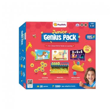 Imagem de Plugue STEM 3 em 1 Educacional com Blocos Magnéticos para Tableys e Celulares, Shifu