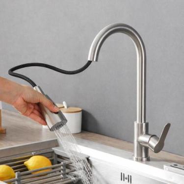 Imagem de Torneira flexivel misturador monocomando cozinha quente fria - Yeet