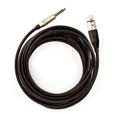 Imagem de Cabo De Microfone P10 Mono Para Xlr Femea Amphenol - 5 Metros