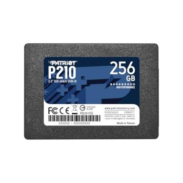Imagem de Patriot Memory P210 SATA 3 256 GB SSD 2, 5 polegadas, Preto