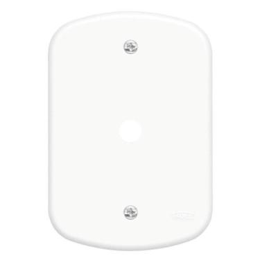 Imagem de Placa 4"" X 2"" F6 Blanc - 0182 - Fame Placa 4x2 F6 Sb Fame 04401820-0