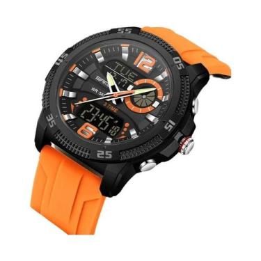 Imagem de Relógio Masculino De Quartzo Digital Com Luz LED, Relógio Esportivo Co