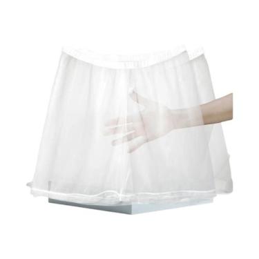 Imagem de Shorts Boxer Masculinos Longos Confortáveis E Respiráveis Semi Transpa