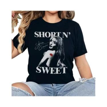 Imagem de Camiseta Unissex Vintage Sabrina Carpenter Espresso Tour 2025 Com Esta