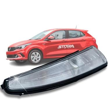 Imagem de Lanterna Seta Fiat Argo Ano 2017 a 2024 Lado Esquerdo Motorista sinal 