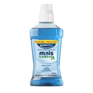 Imagem de ANTISSEPTICO BUCAL COM ALCOOL MAIS ICE MENTA 500ml