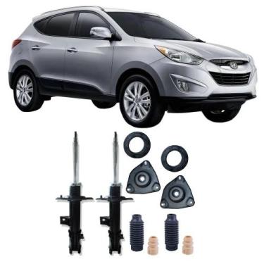 Imagem de Amortecedor + Kit Batente Hyundai Ix35 Dianteiro 2010 Até 2015 O Par -