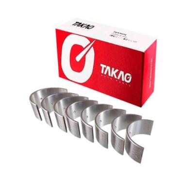 Imagem de Bronzina da biela bbvw10a/0,25 takao gol g5, fox 1.0 flex