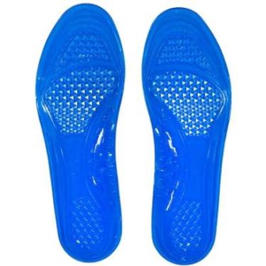 Imagem de Palmilha Ortopédica Esportiva Gel Anti Impacto Confortável-Unissex