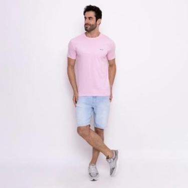 Imagem de Camisetas Vih Triny Básicas Masculina em Algodão Premium no Estilo Bordado França-Masculino