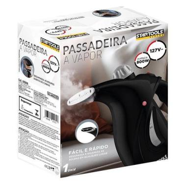Imagem de Passadeira A Vapor 127V - Preta - STARTOOLS, 110V