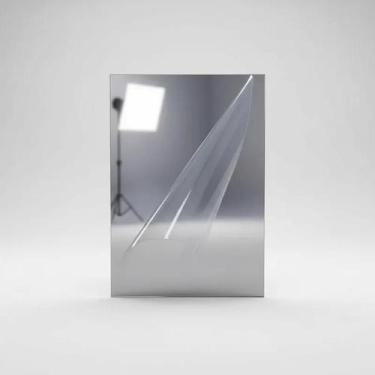 Imagem de Espelho Adesivo Grande Acrílico Para Parede 60cm Flexível - Yeet