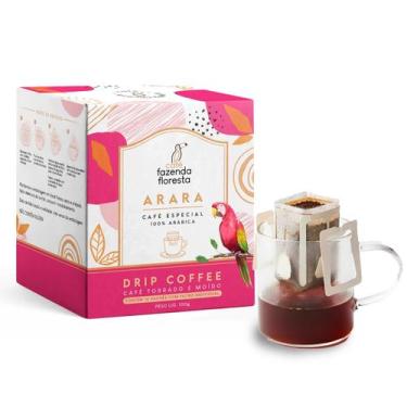 Imagem de Drip Coffee Arara 10 unidades  Café Fazenda Floresta